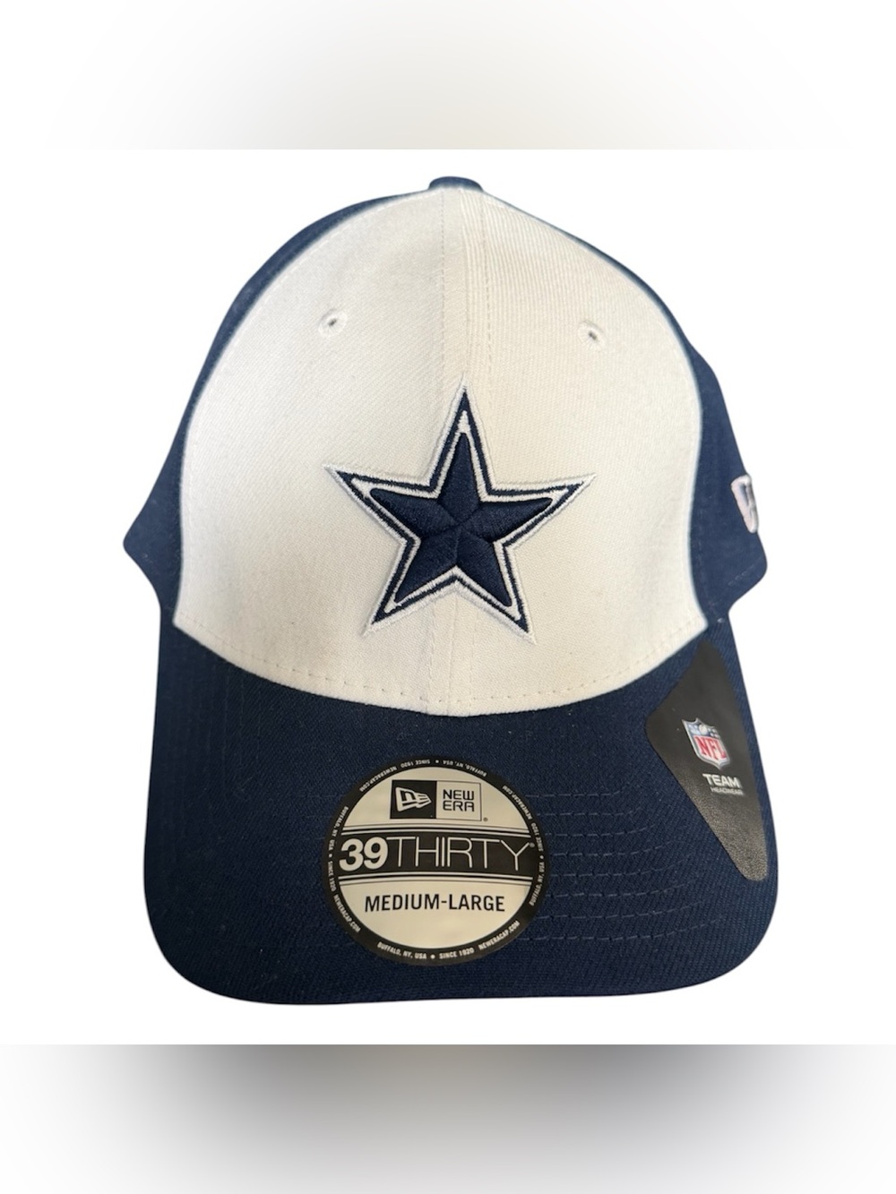 New Era Dallas Cowboys 39Thirty Front Star Back Flex Fit Fitted Hat Brand New